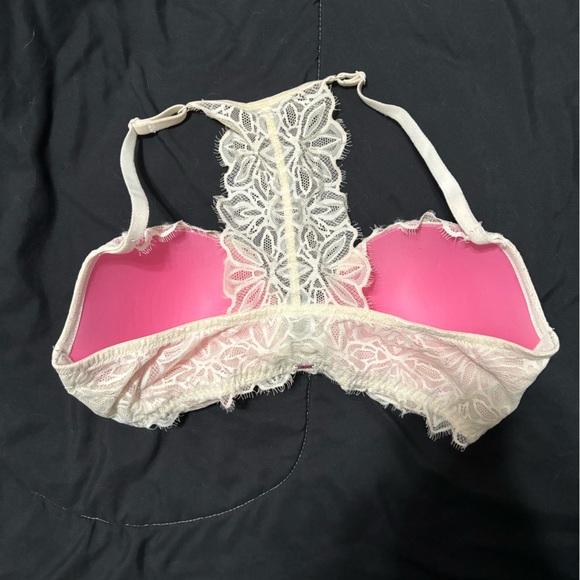Victoria Secret Front clasp bra Size 36DD ivory - Picture 3 of 5